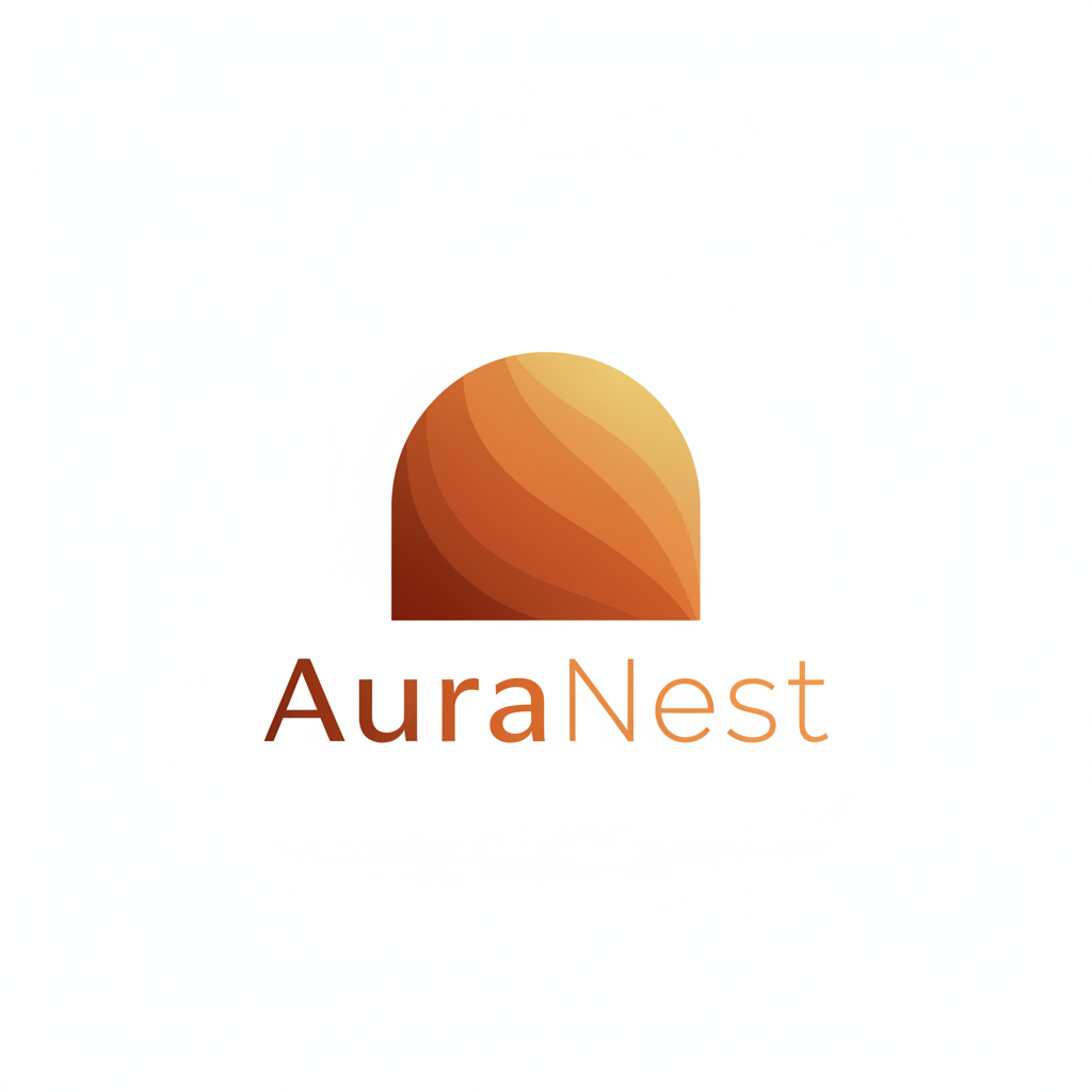 AuraNest Logo Light