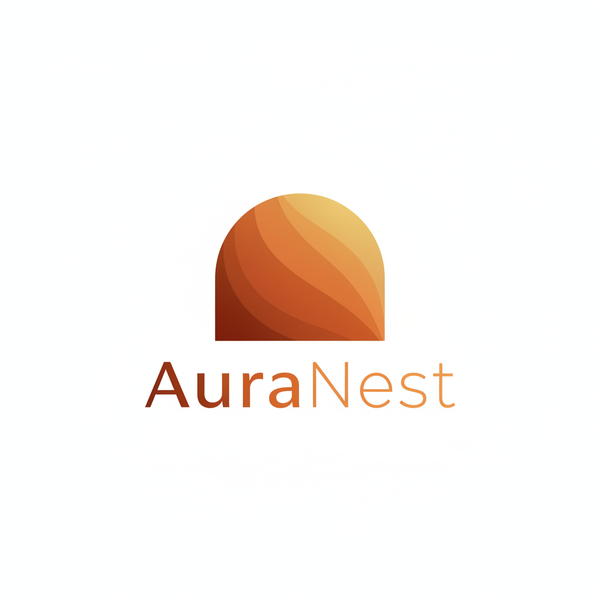 AuraNest Logo Light